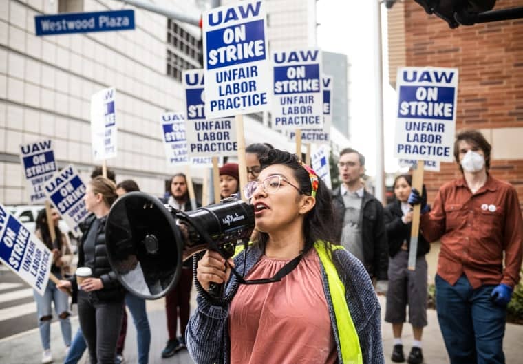 Canceled lectures, no grades: University of California students face chaotic finals as academic workers strike