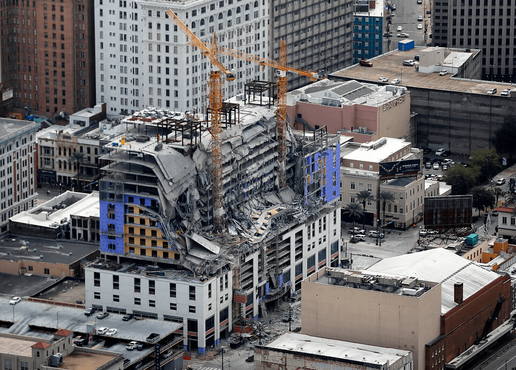 Concrete, Construction, Hotel Collapse, Tennessean, Real Estate Development, New Orleans