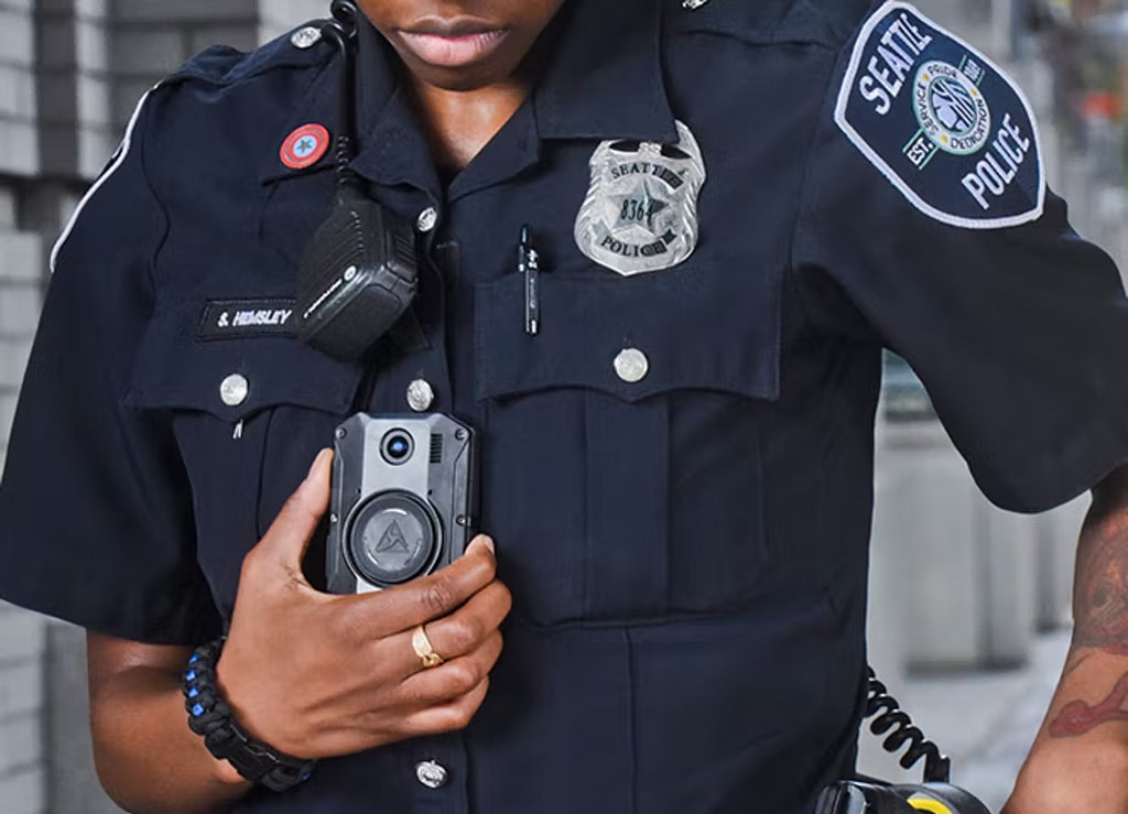 Seattle Police Department Ends Use of Artificial Intelligence Platform for Body Camera Footage and Officer Monitoring - Credit: GeekWire