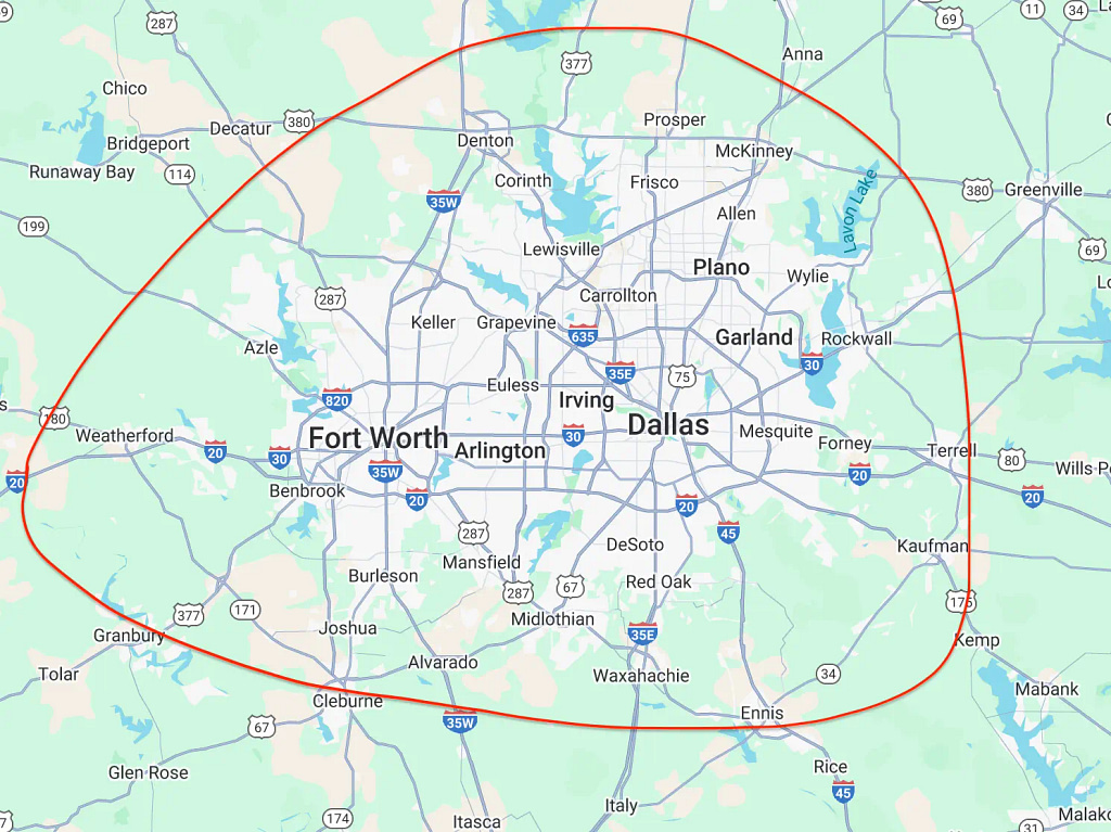 Dallas Map