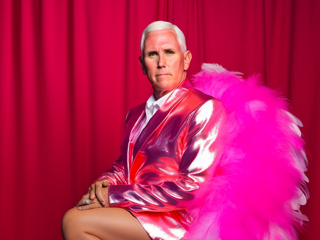 AI Portraits of Republicans in Drag to Get You Through the Week - Credit: Hyperallergic