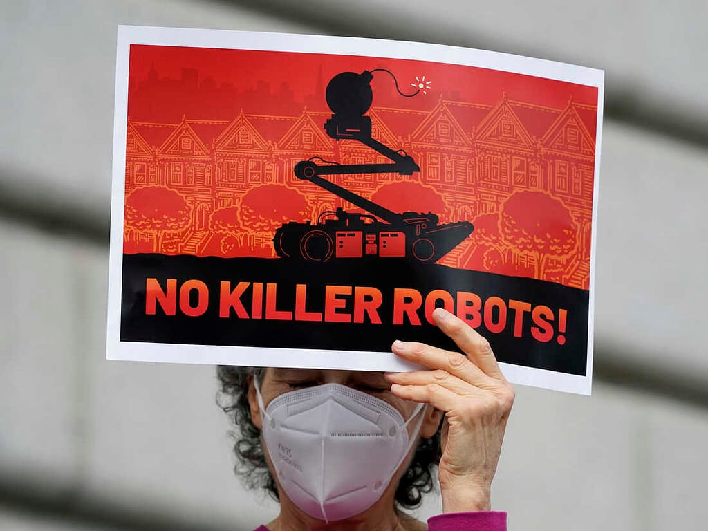 San Francisco supervisors bar police robots from using deadly force for now