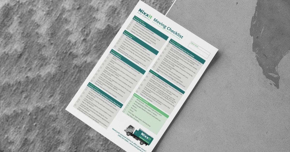 The Nixxit Moving Checklist for Bay Area Homes + Free Printable Moving Kit 1 Nixxit Moving Checklist Featured Image