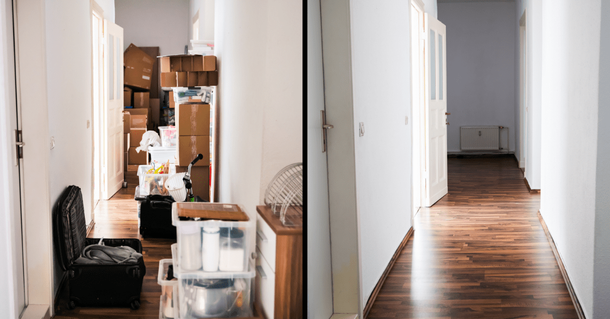 The 6 Most Common Mistakes When Doing a Home Cleanout and How to Avoid Them 2 Estate Cleanout Before and After