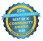 2020 Best of Inland Empire Community Award