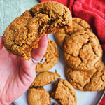 Soft And Fudgy Gingerbread Cookies: Super soft, super fudgy and made with only simple, healthy ingredients. #healthygingerbread #gingerbread | www.jillzguerin.com