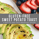 Sweet Potato Toast: Sweet Potato toast is a healthy and unique gluten-free breakfast option that you can make to switch things up. And it's so delicious, too! #healthybreakfast | www.jillzguerin.com