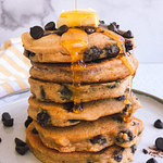 Chocolate Chip Cassava Pancakes: A true breakfast classic, but gluten-free and clean ingredients! #glutenfreepancakes #glutenfree | www.jillzguerin.com