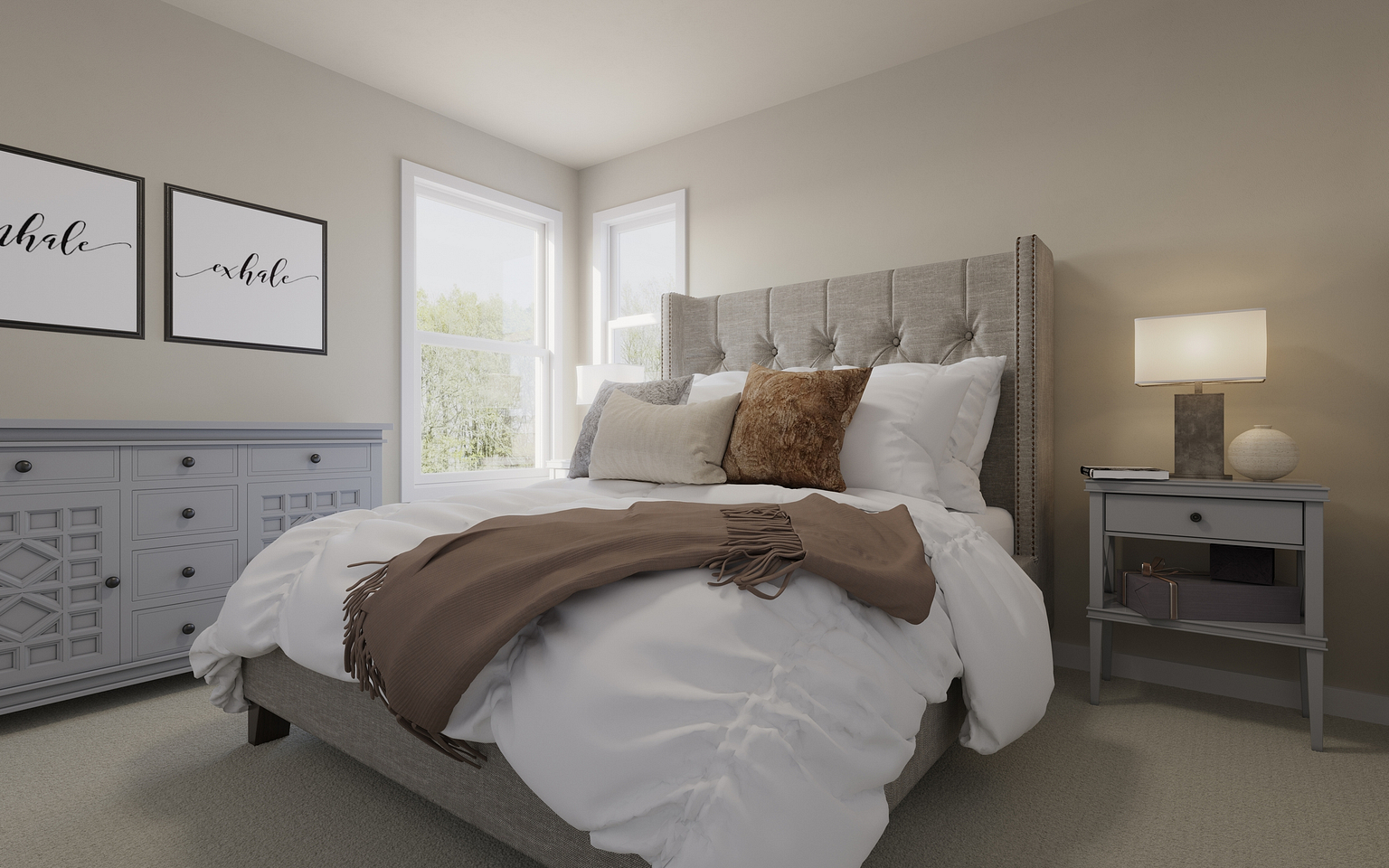 Canvas at Crown Point Bedroom Rendering