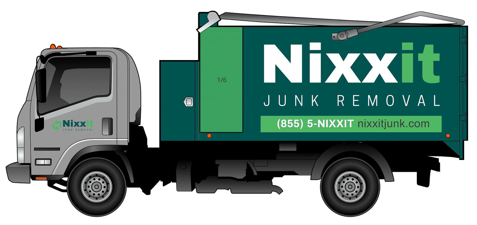 Pricing for Junk Removal Services 4 1/6 Load