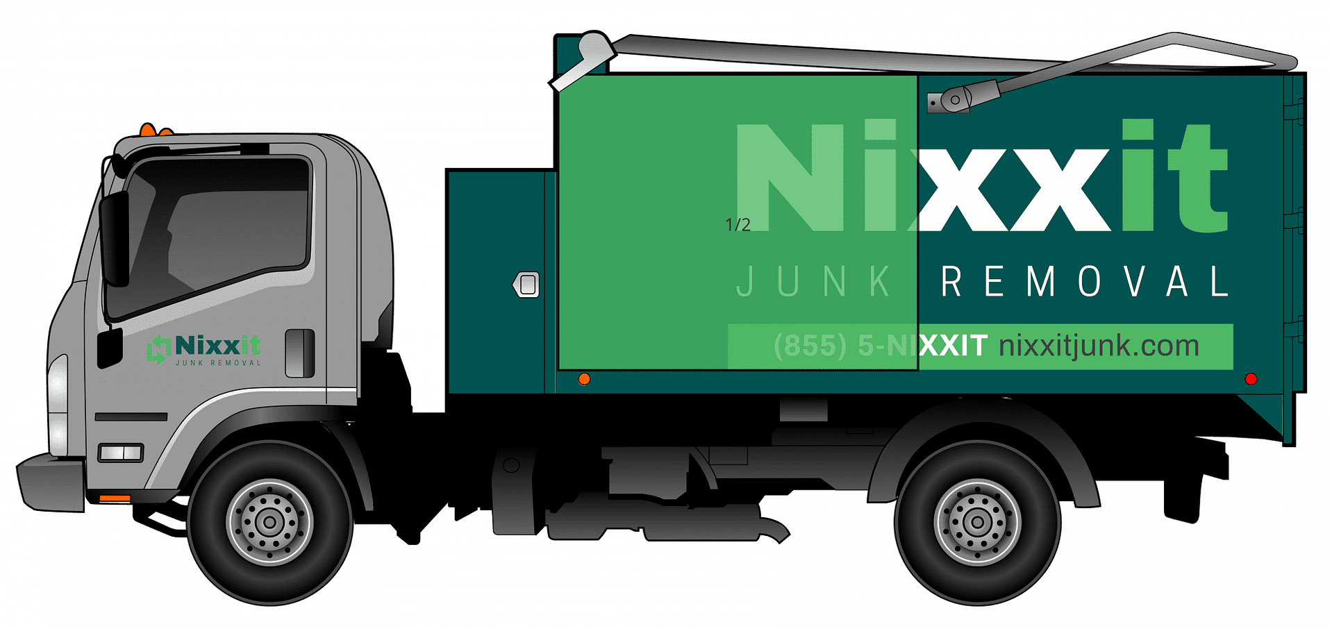 Pricing for Junk Removal Services 8 1/2 Load