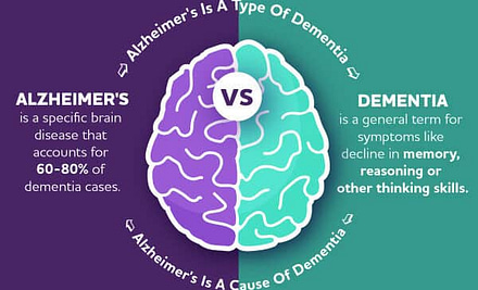 Dementia vs. Alzheimer’s Disease  —  What IS the Difference?
