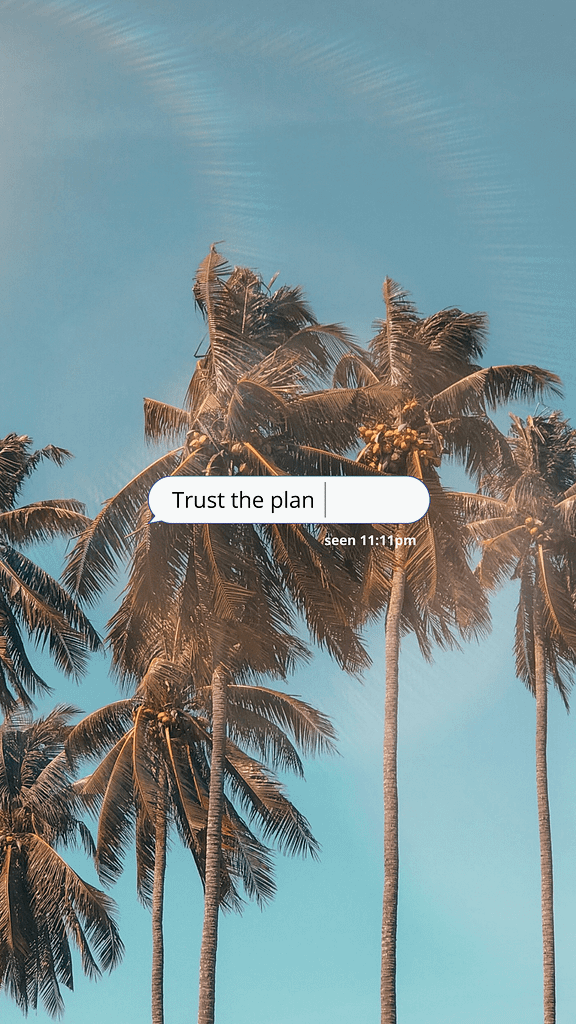 Trust the plan | www.jillzguerin.com