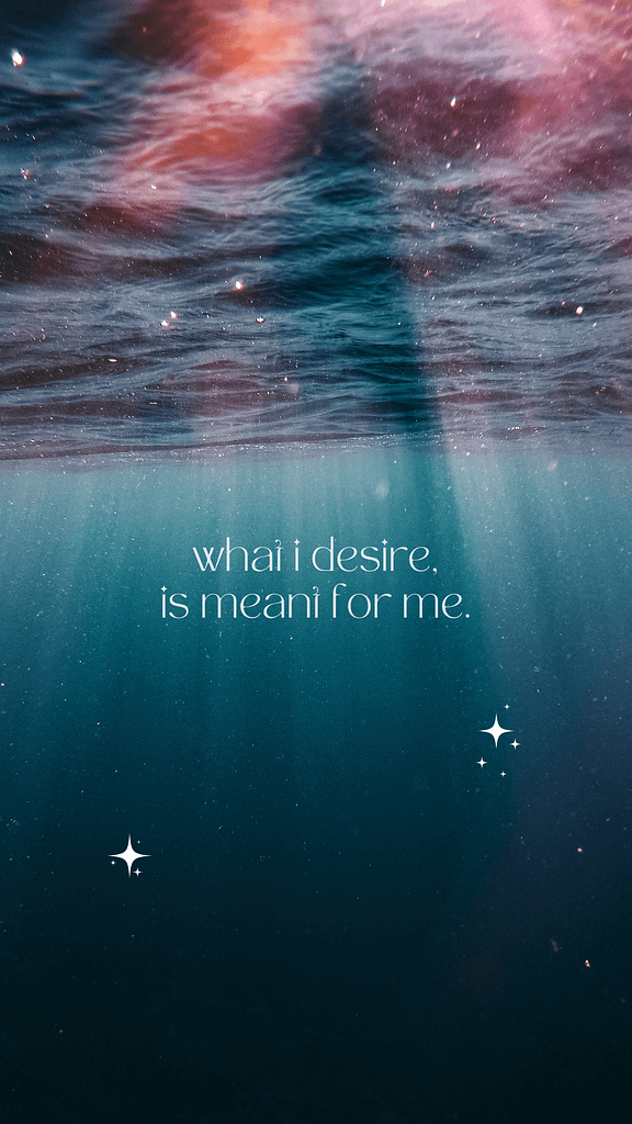 What I desire is meant for me | www.jillzguerin.com