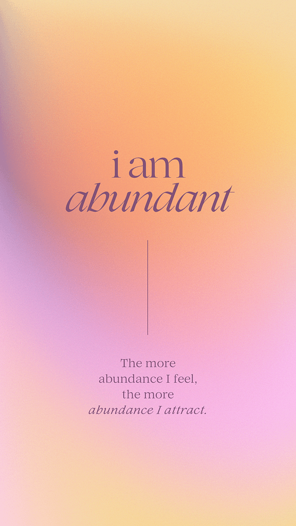 I am abundant | www.jillzguerin.com