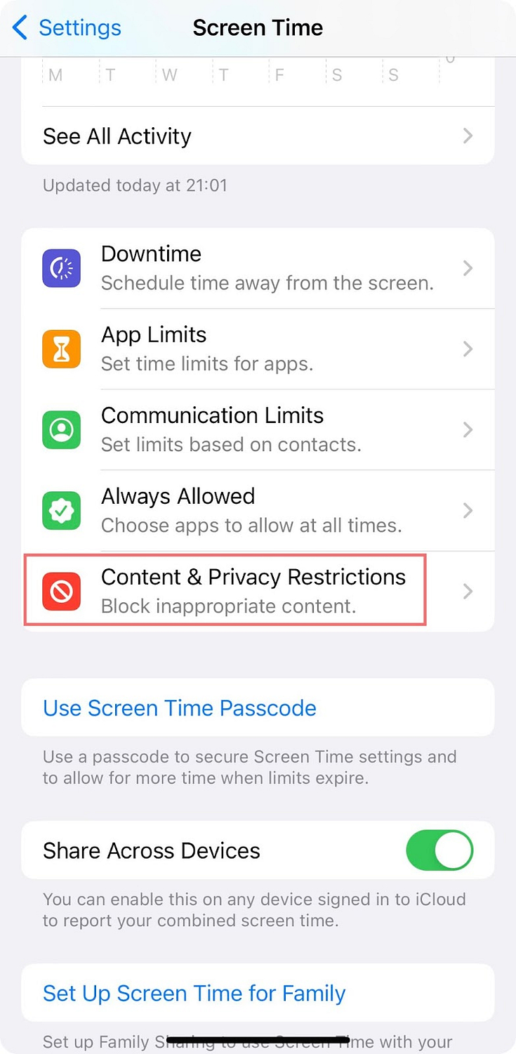 How to Block Porn on iPhone iOS 15