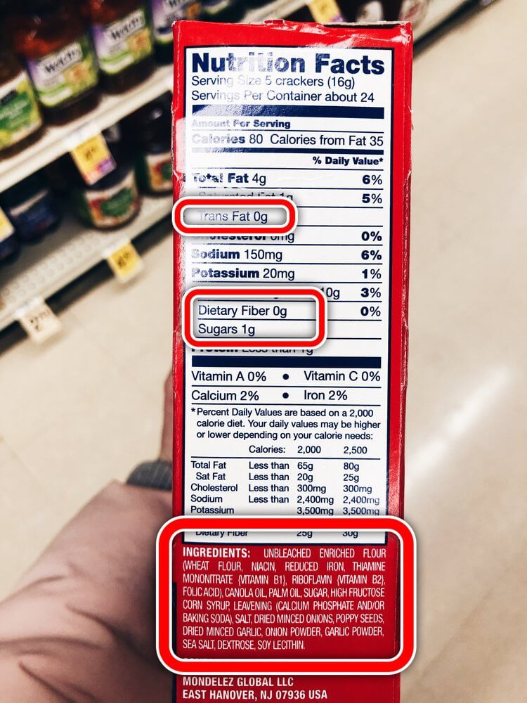 What To Look For On Nutrition Labels