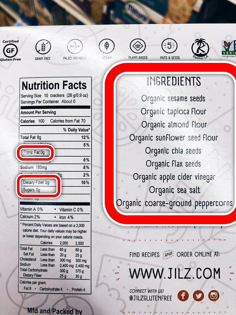 What To Look For On Nutrition Labels
