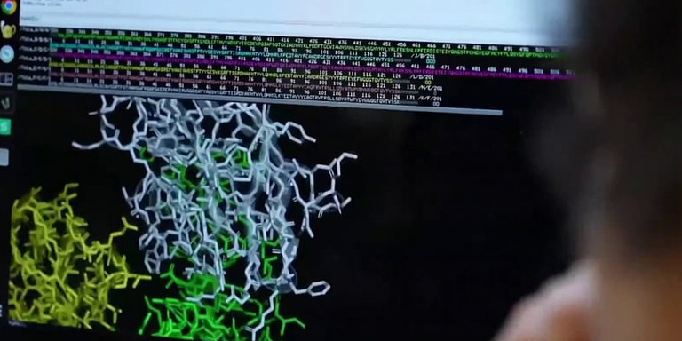 "AI Technology Used by Scientists to Combat Diseases" - Credit: NBC News