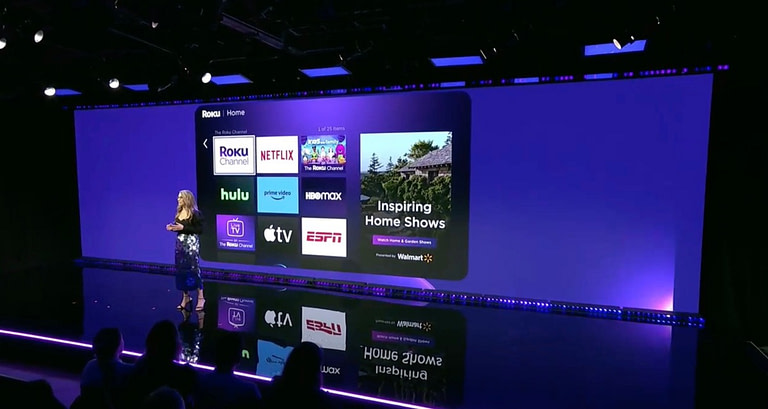 Roku touts its new ad products including an AI that matches campaigns to TV moments - Credit: TechCrunch