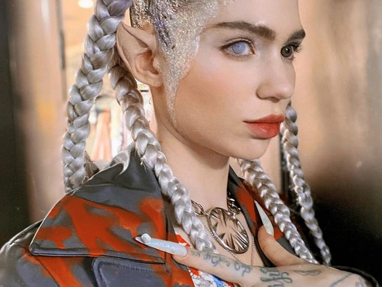 Grimes Says "Copyright Sucks," Launches AI Platform To Use Her Voice - Credit: Stereogum
