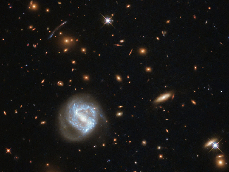 AI Discovers Secret Equation for “Weighing” Colossal Clusters Of Galaxies - Credit: SciTechDaily