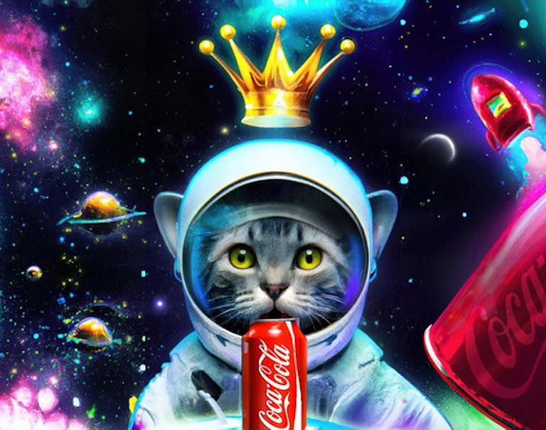 Coke Announces 'Create Real Magic' AI Art Contest Powered by GPT-4 and Dall-E - Credit: The Drum