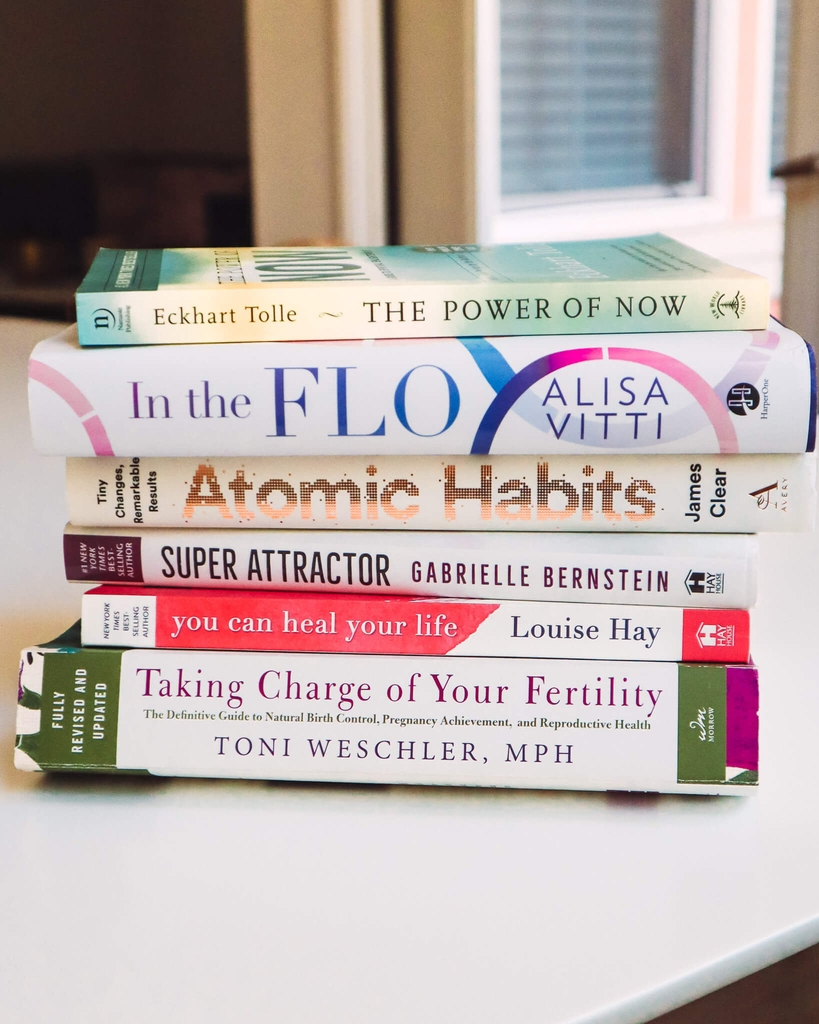 The best books I've ever read. If you're a female, you need to check these out #bestbooks #booksforhealth #booksforwomen | www.jillzguerin.com