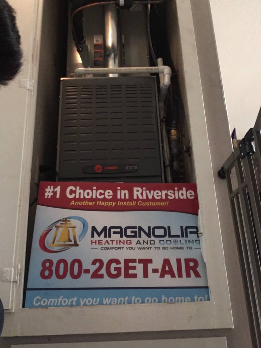 Magnolia Heating & Cooling installation