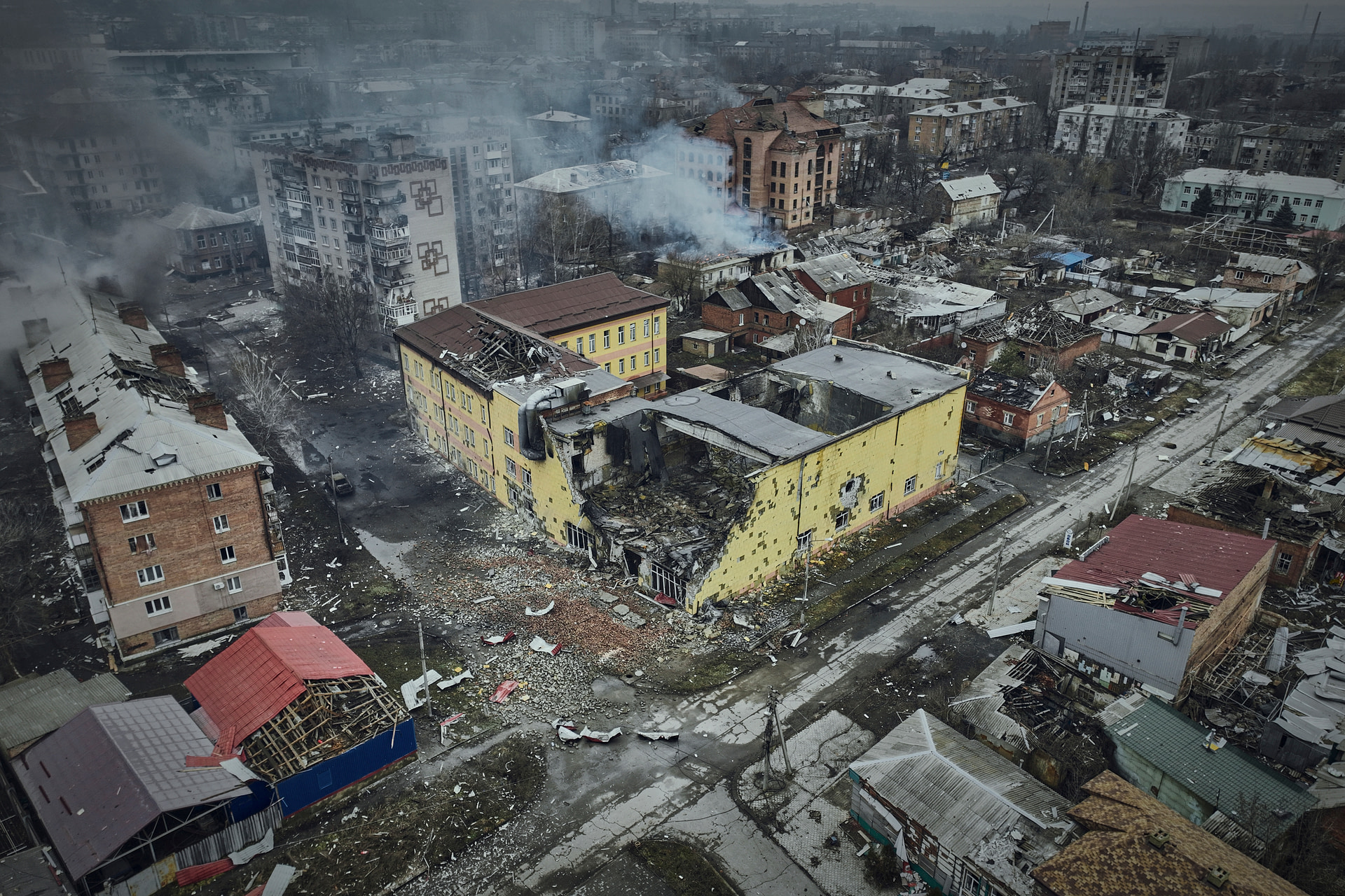 Latest Ukraine satellite images reveal devastation of Russian invasion