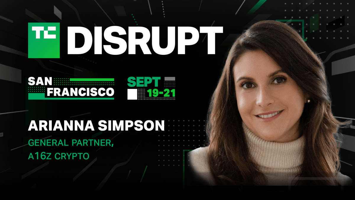 Arianna Simpson talks crypto at Disrupt and why a16z bets billions