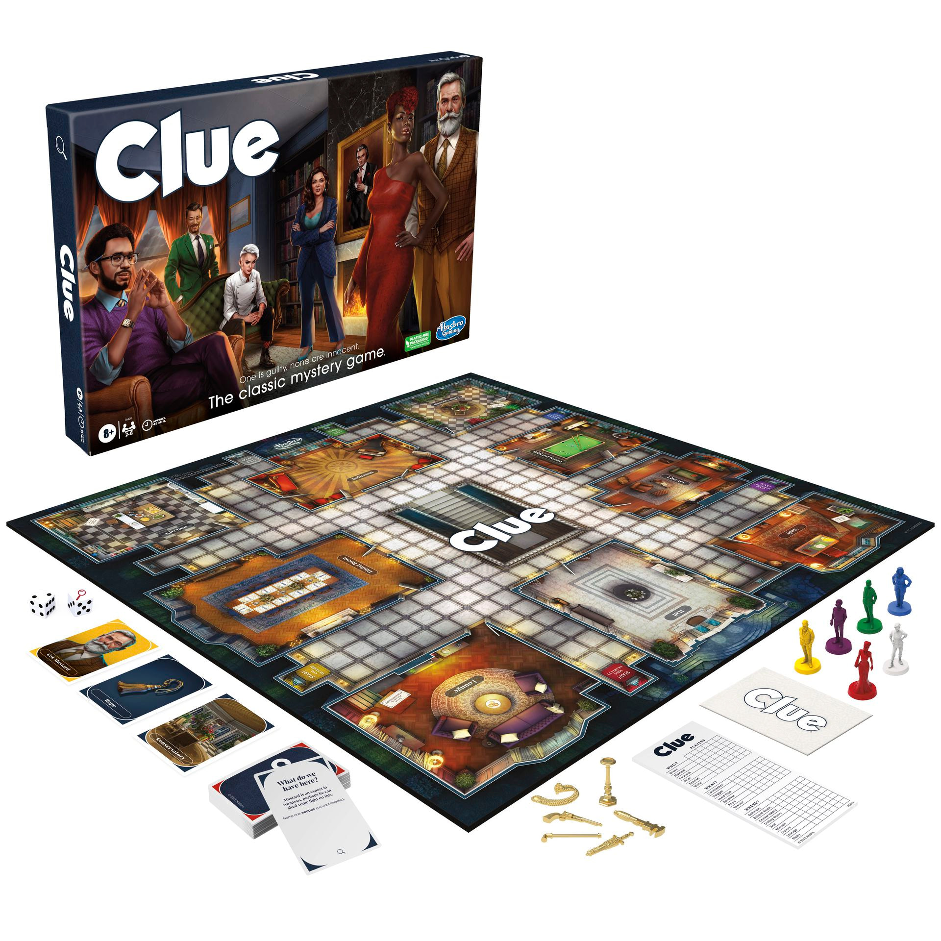 Clue has a new look for a new generation of board game fans — and it goes on sale today