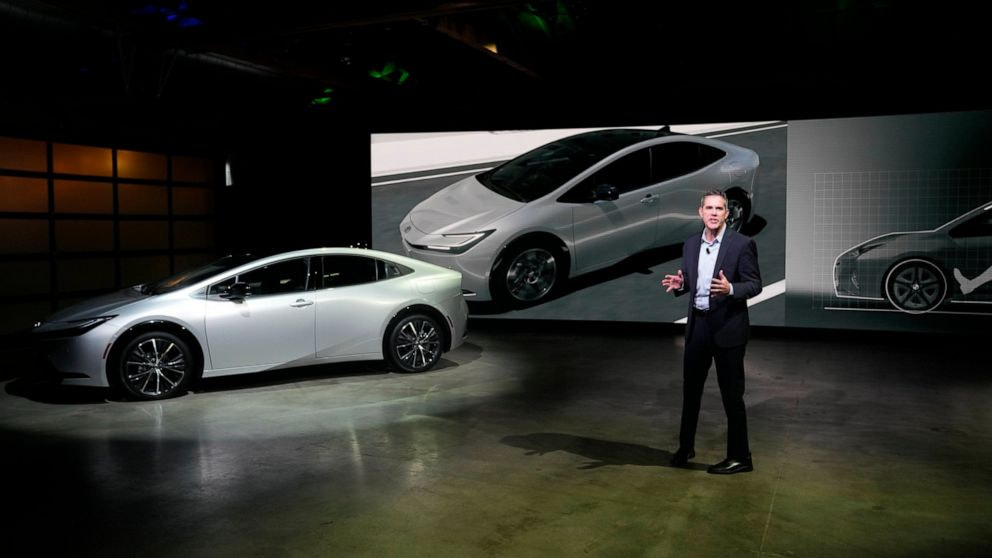 Toyota shows new Prius hybrid with more power, range, style