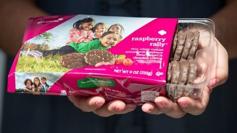 The Raspberry Rally cookie sold out rapidly. 