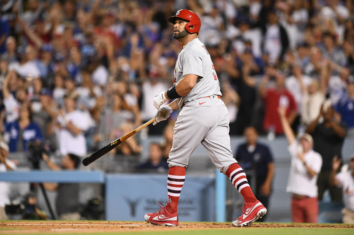 Albert Pujols becomes just fourth player to hit 700 home runs