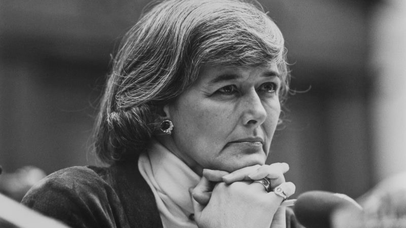 Former US Rep. Patricia Schroeder dies at 82