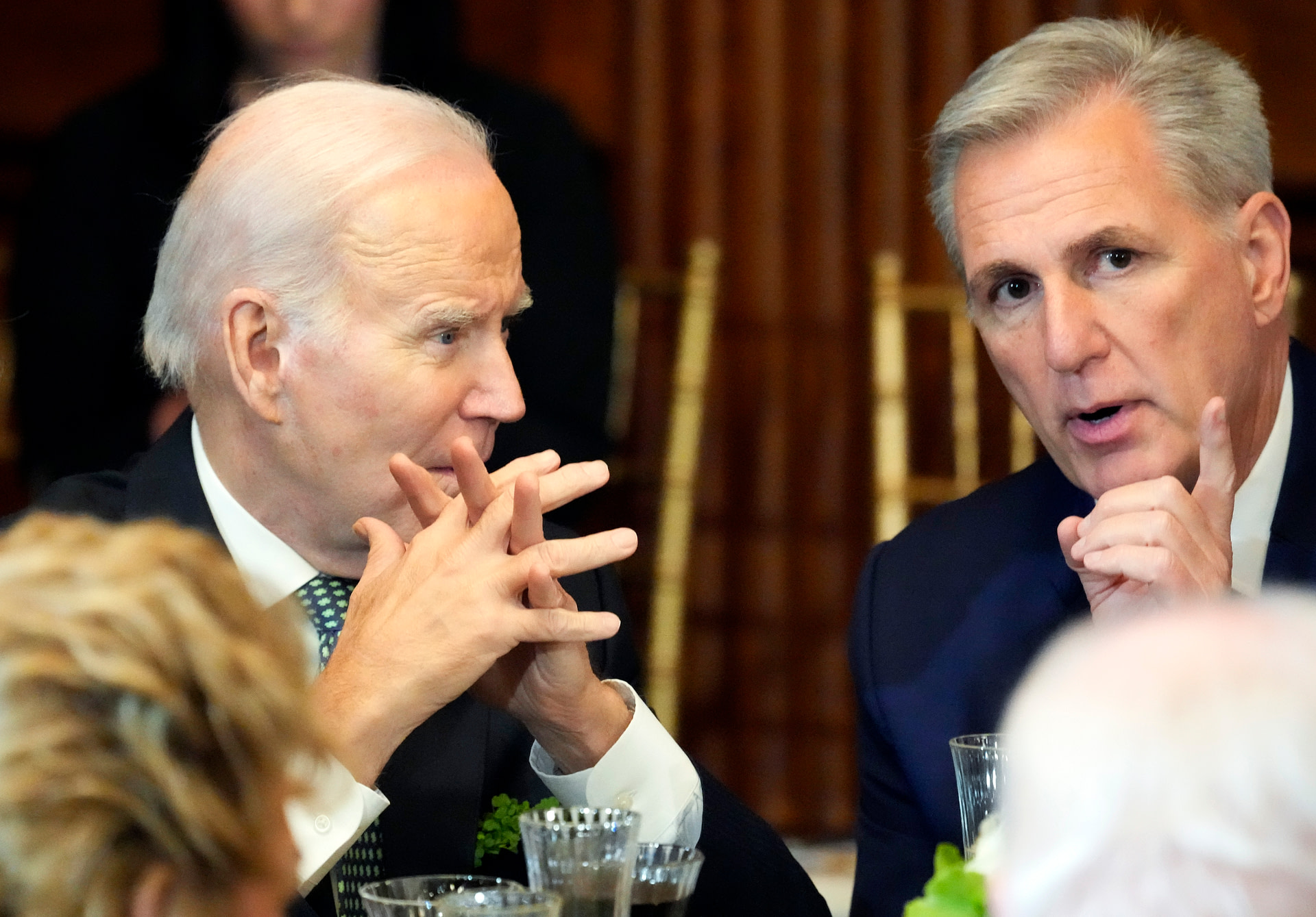 St. Patrick’s Day puts debt rancor aside for Biden and McCarthy