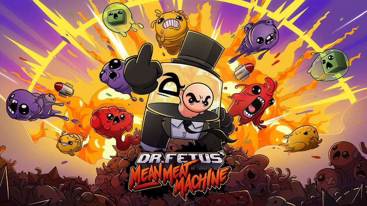Super Meat Boy Spin-Off Puzzle Game Dr. Fetus’ Mean Meat Machine Announced