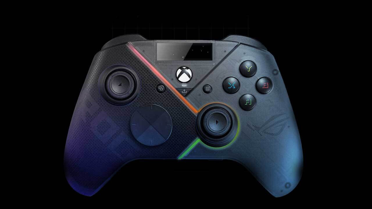 Asus Reveals The Raikiri Pro, An Xbox Controller With Its Own Mini-OLED Screen