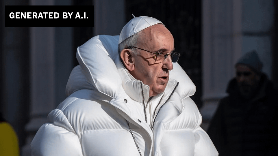 Why Pope Francis Is the Star Of A.I.-Generated Photos - Credit: New York Times