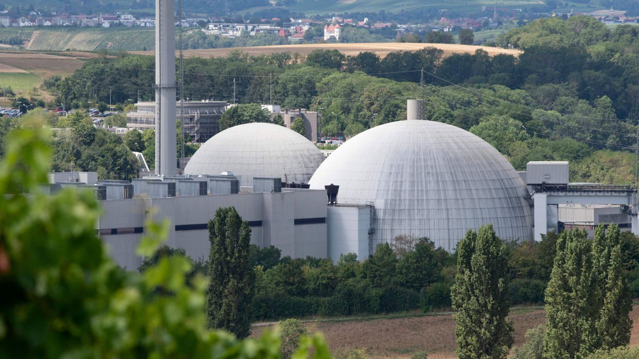 The Neckarwestheim nuclear power plant, Germany.