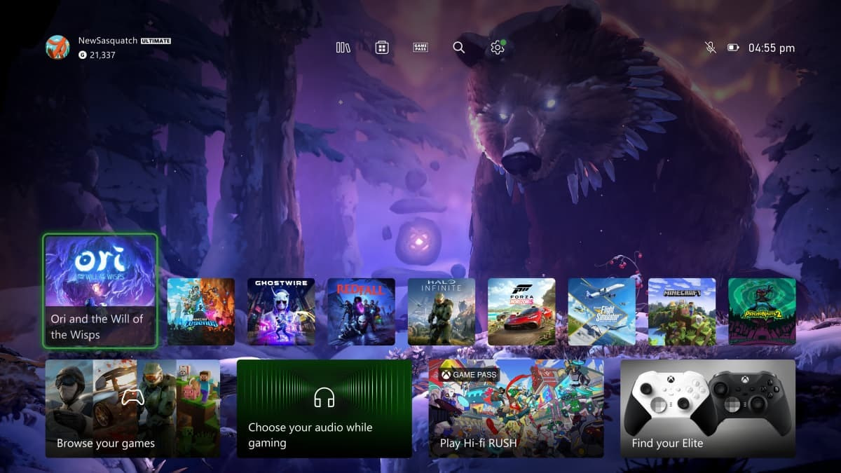 New Xbox Home UI Gets Out Of Your Way