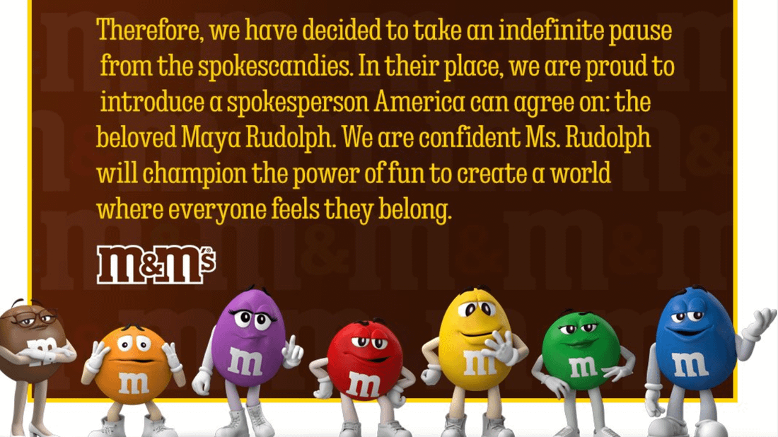 M&M’s replaces its spokescandies with Maya Rudolph after Tucker Carlson’s rants