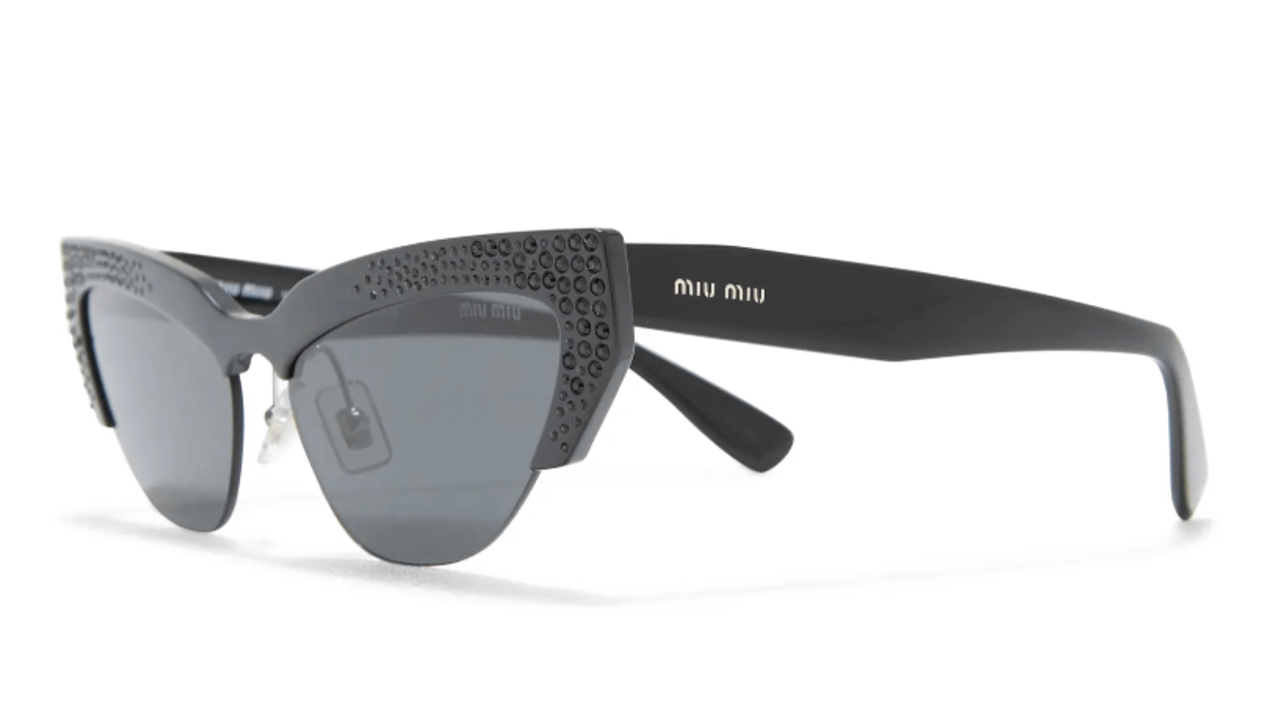 Miu Miu 59mm Modern Cat Eye Sunglasses