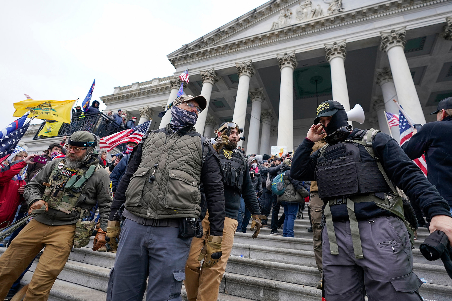 Oath Keepers members convicted of seditious conspiracy