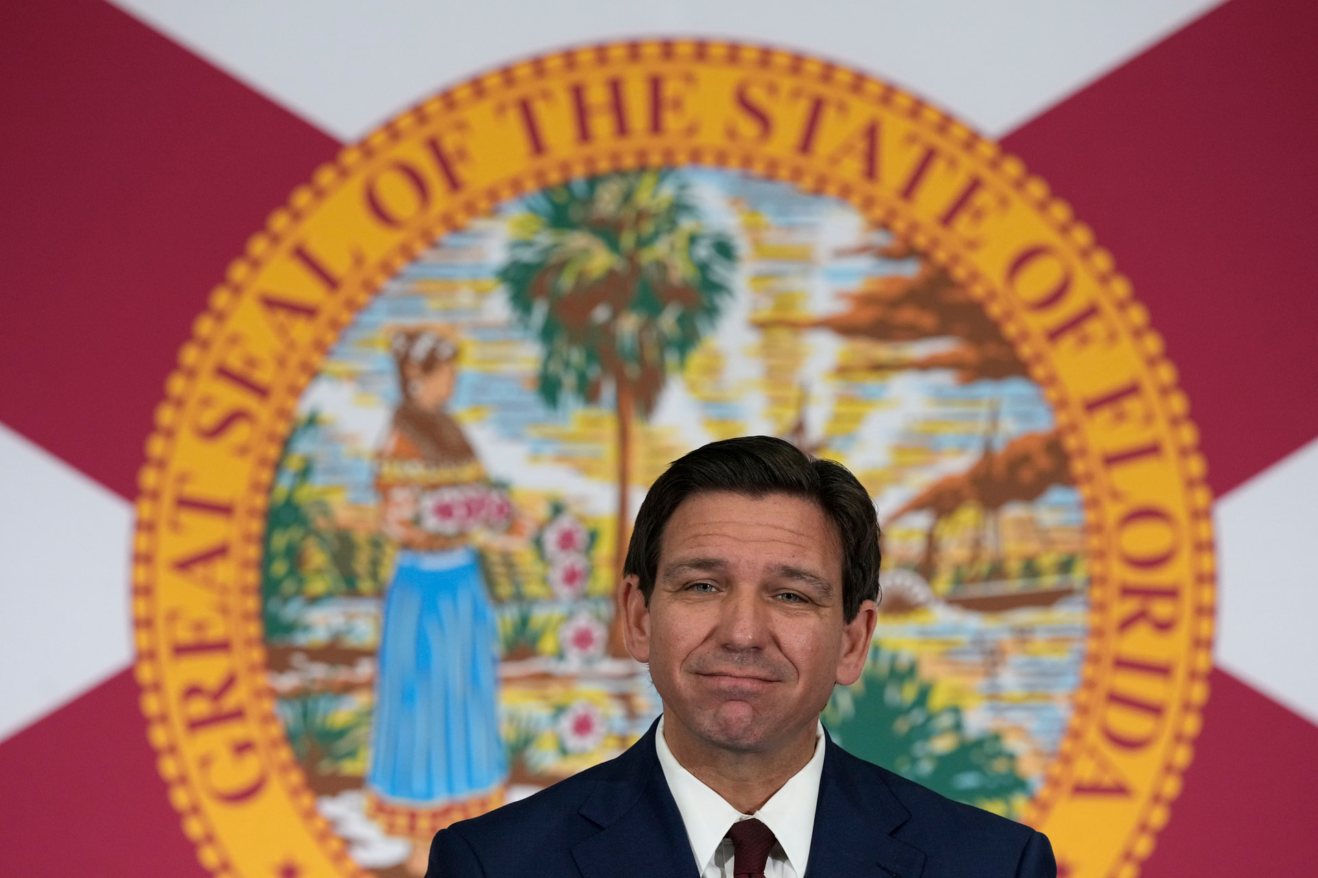 DeSantis stays mum on Trump, for now, after town hall