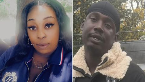 Latavia Washington McGee and Eric Williams were brought back to the US on Tuesday and were being treated at a hospital, federal officials said.