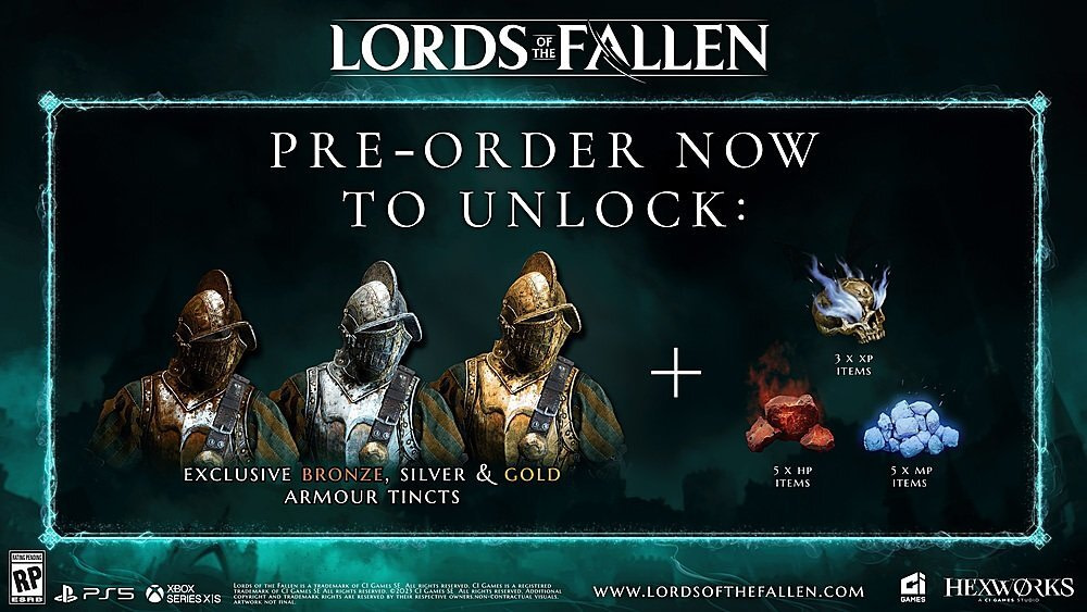 Lords Of The Fallen Preorders Are Live – Get A Free Steelbook Case