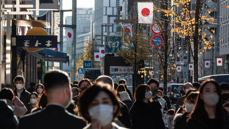 Japan births fall to record low as population crisis deepens