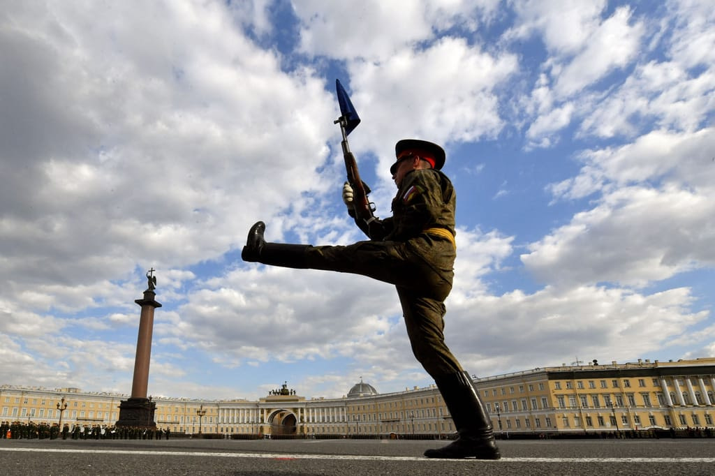 Reality of war rains on Russia’s Victory Day parade